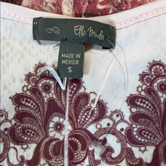 Elle Mode Sleeveless Rose Top👠 - Picture 10 of 11